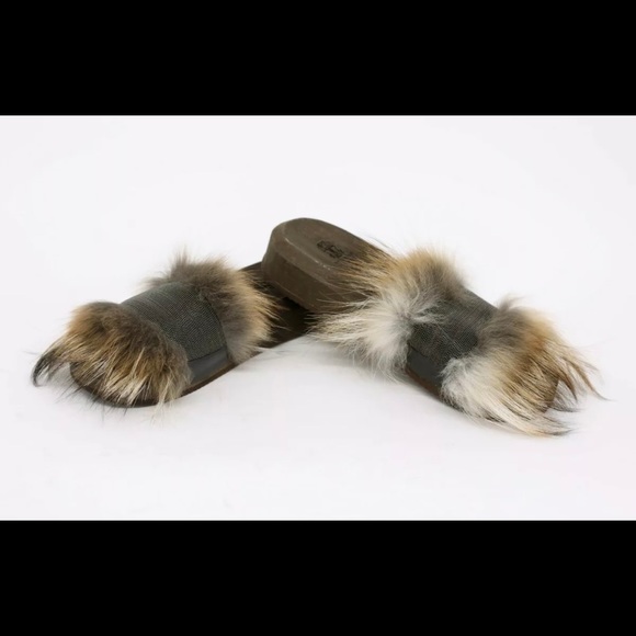 Brunello Cucinelli Fur Slides size 37 (7) - Picture 7 of 8